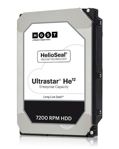 Western-Digital 0F30145 W126825197 Ultrastar HE12 12TB HDD SATA 