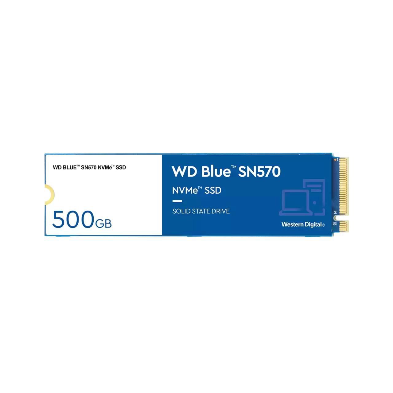 Western-Digital WDS500G3B0C W126825415 Blue SSD SN570 NVMe 500GB M.2 