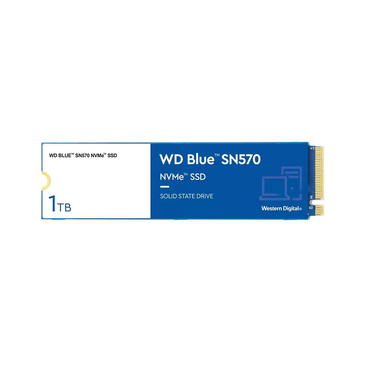Western-Digital WDS100T3B0C W126825416 Blue SSD SN570 NVMe 1TB M.2 