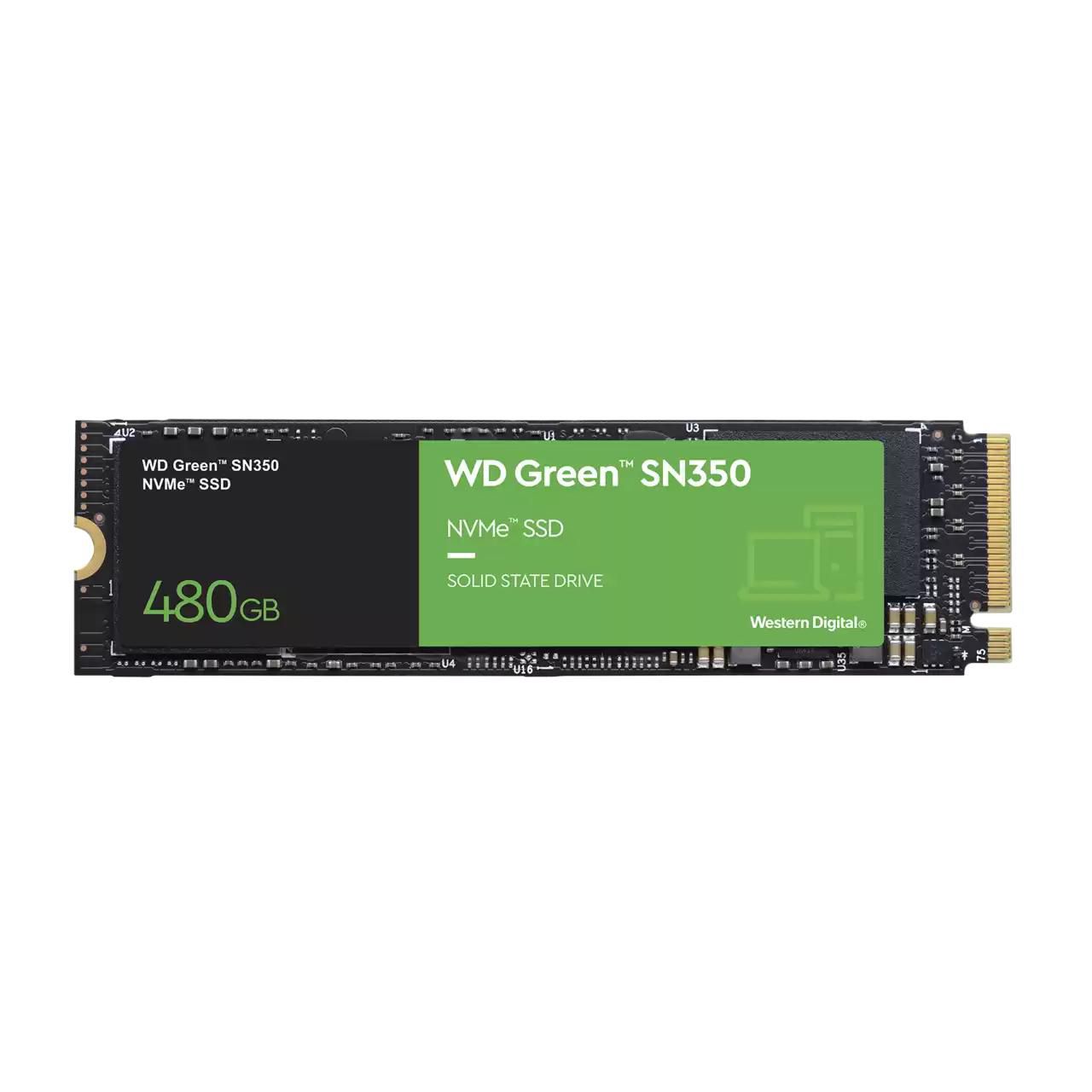 Western-Digital WDS480G2G0C W126825444 Green SN350 NVMe SSD 480GB 
