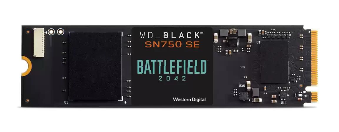 Western-Digital WDBB9J5000ANC-WRSN W126825449 BLACK SN750SE NVMe SSD 