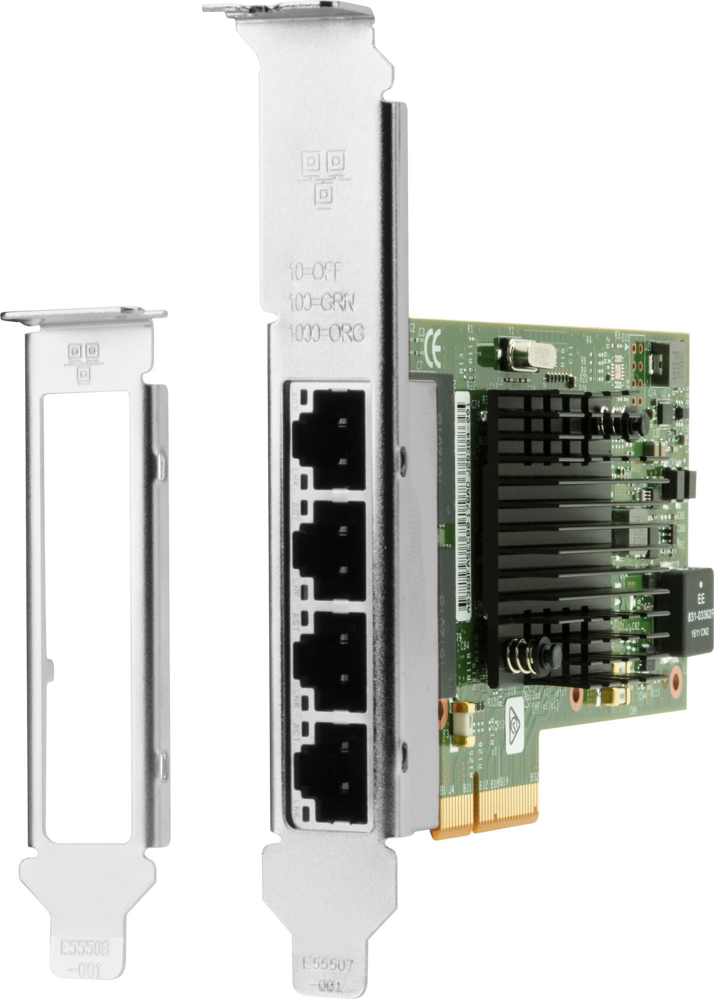 HP W8X25AA Intel Ethernet I350-T4 4-Port 