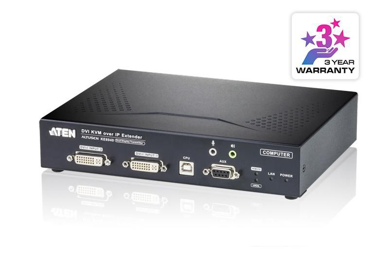 Altusen DVI KVM Over Ip Extender Dual Screen(transmit Only)