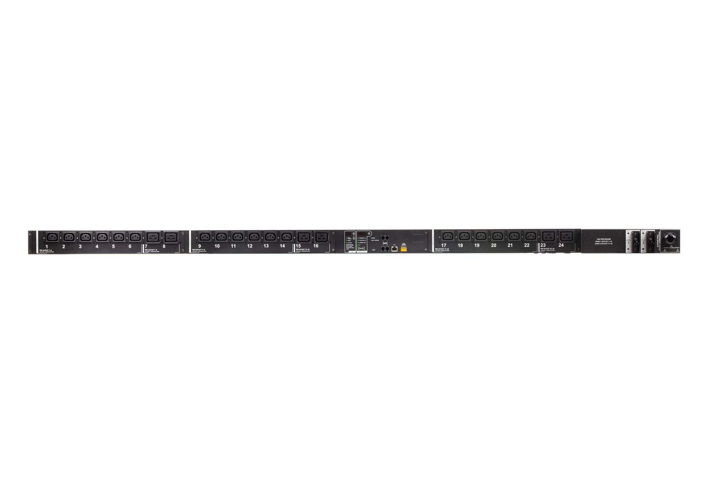 PE8324G3-AX, Aten 30A/32A 24-Outlet Outlet-Metered & Switched eco