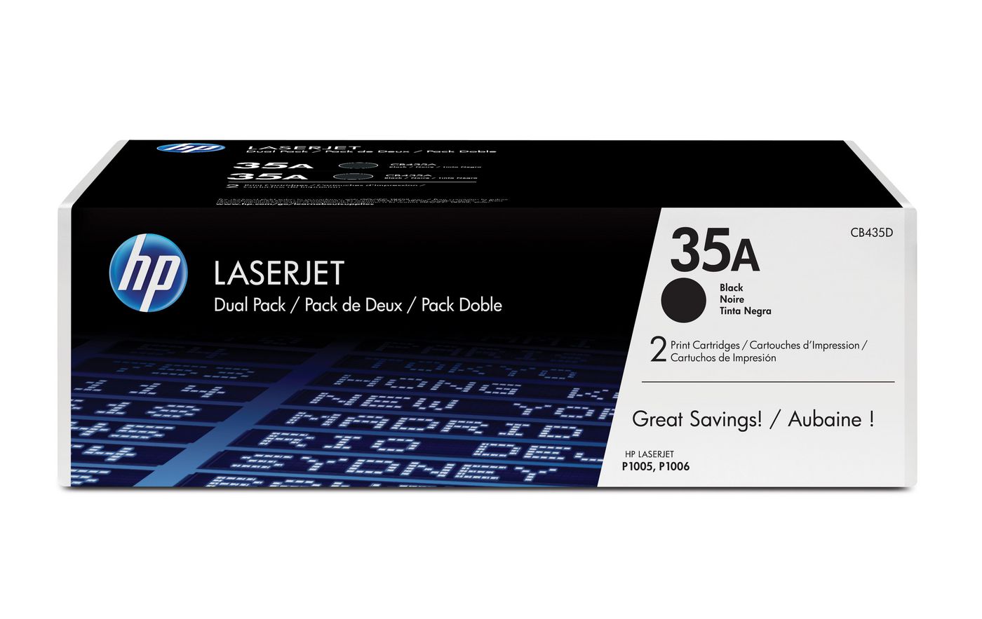 Toner Black *2-pack*