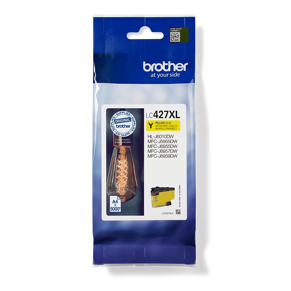 Brother LC427XLY W126835403 LC-427XLY ink cartridge 1 