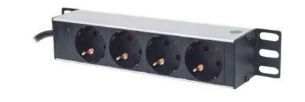horizontal 4 way 10`` PDU
