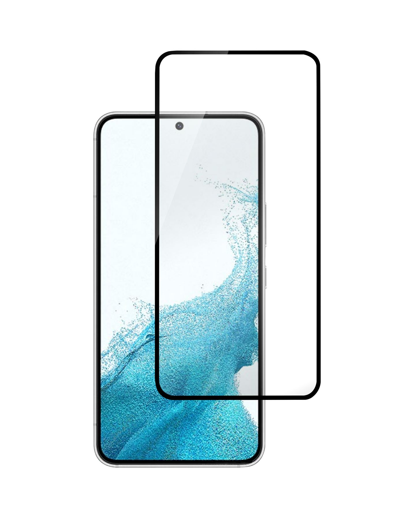 Galaxy S22 5g - Full Cover Glass - 10 Pcs Blac