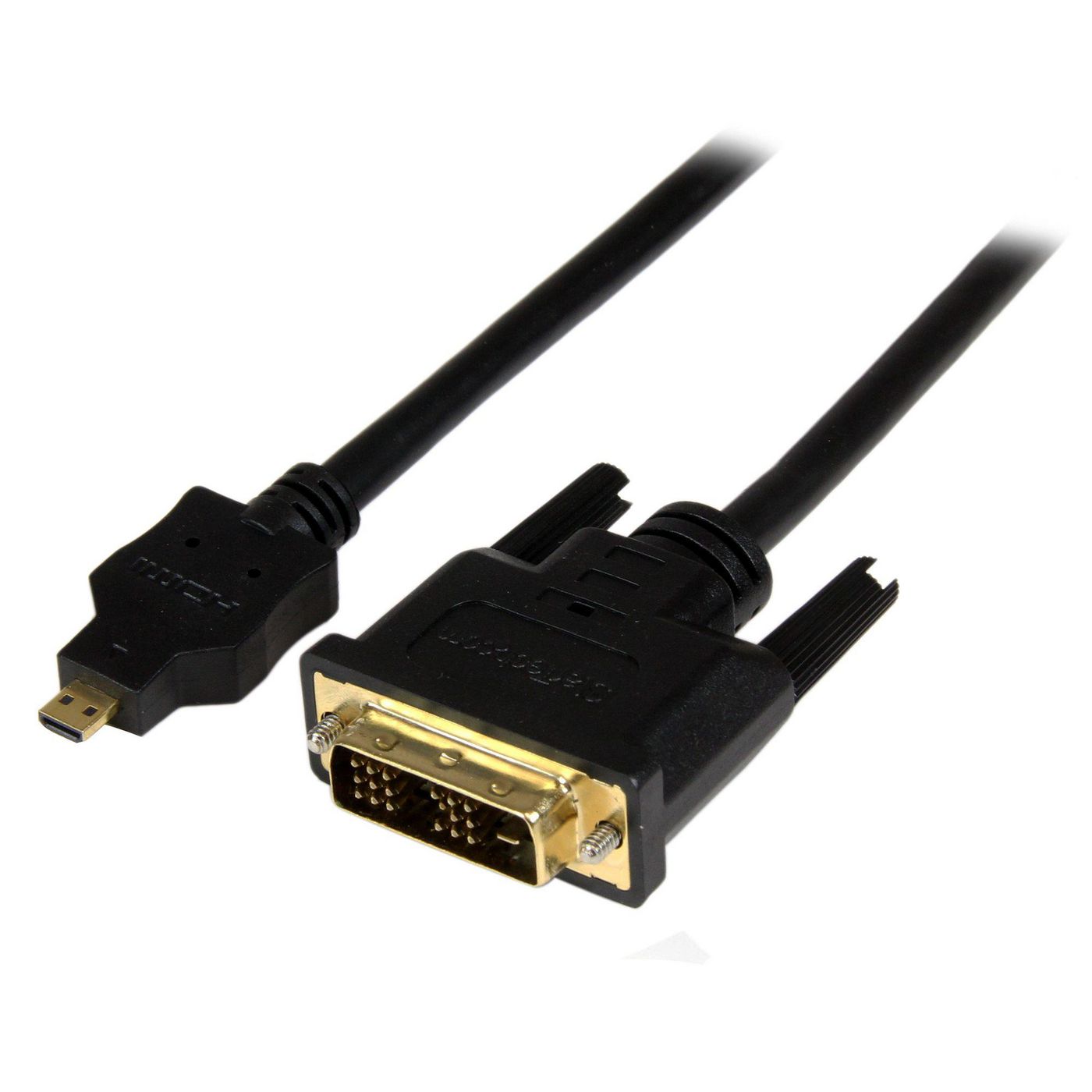 STARTECH.COM 1m Micro HDMI auf DVI Kabel - micro HDMI Typ-D / DVI-D Adapterkabel - St/St