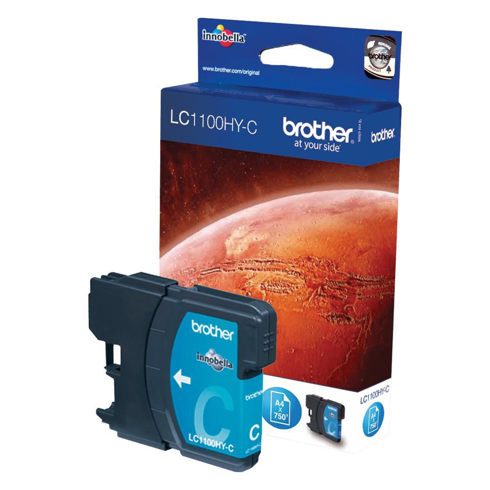 Brother LC1100HYC In Cyan High Capacity 