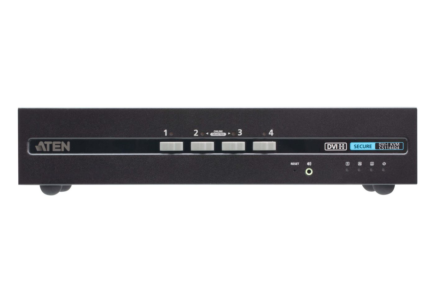 4-Port USB - 4K DVI Dual