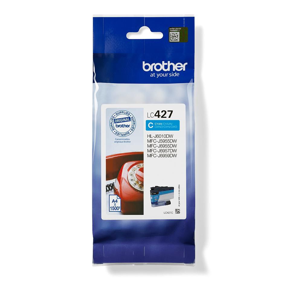Brother LC427C W126835397 LC-427C ink cartridge 