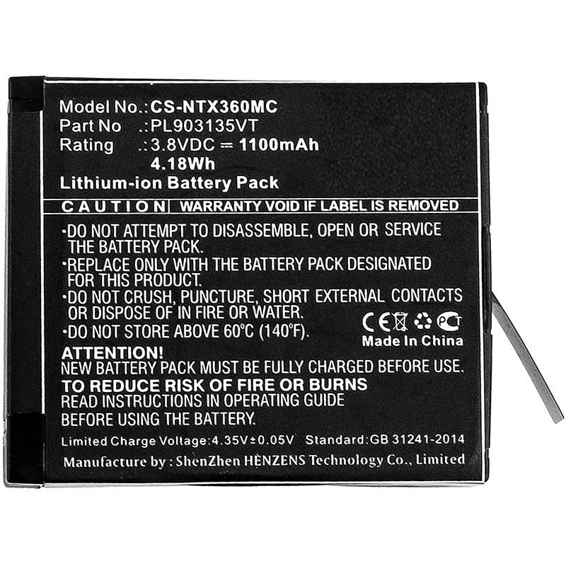 Battery 4.18Wh Li-ion 3.8V 