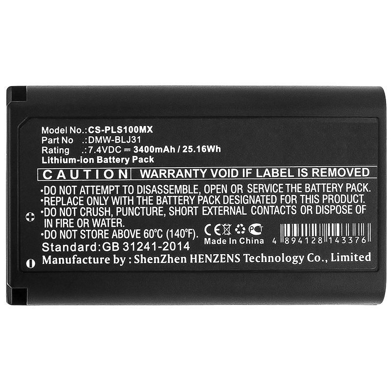 Battery 25.16Wh Li-ion 7.4V 