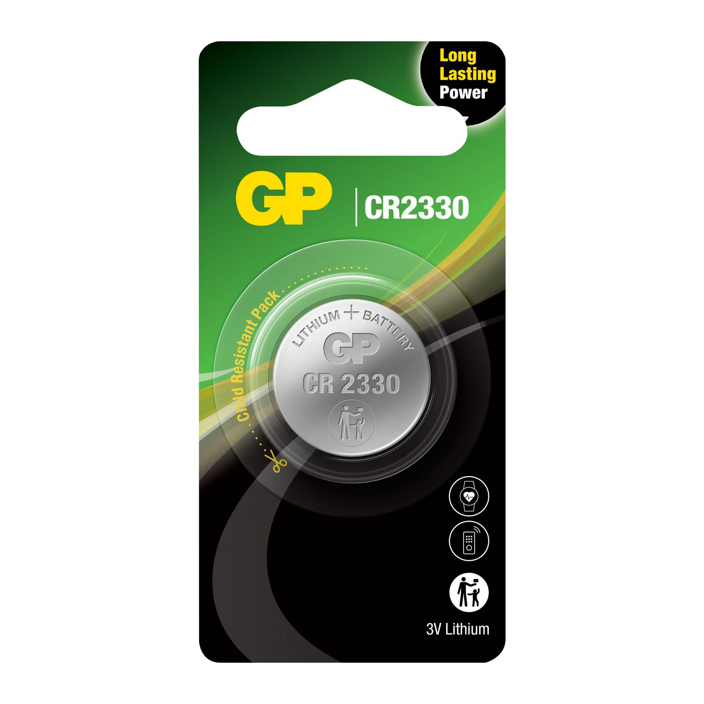 GP 103229 W126645856 LITHIUM BUTTON CELL CR2330 