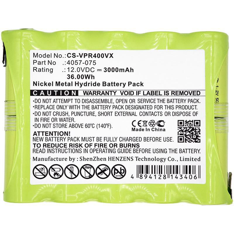 Battery 36.00Wh Ni-Mh 12.0V 