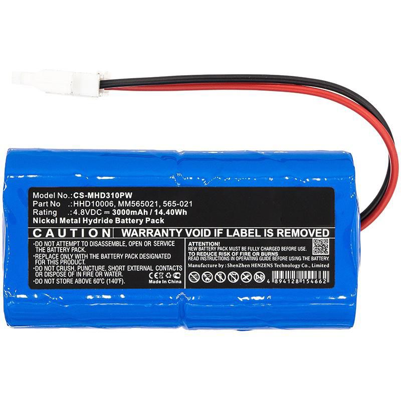 Battery 14.40Wh Ni-Mh 4.8V 