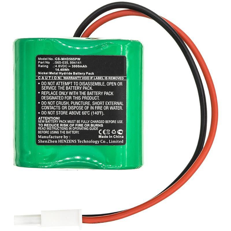 Battery 14.40Wh Ni-Mh 4.8V 