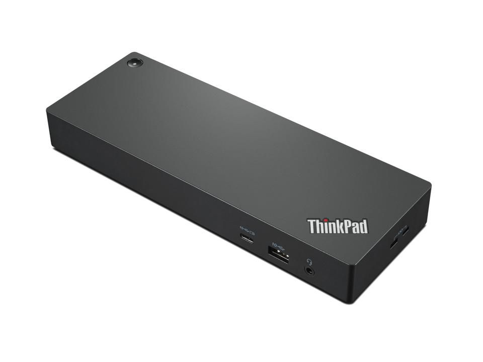 ThinkPad Universal Thunderbolt 4 Dock - Thunderbolt / HDMI / 2x DP / 4x USB-A / 1x USB-C / 3.5mm / Gbe / 100W USB Power Delivery - UK