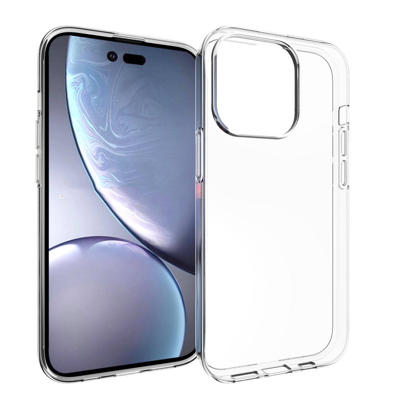 iPhone 14 Pro Soft Case Clear Ultra-slim Uv-coated Tpu