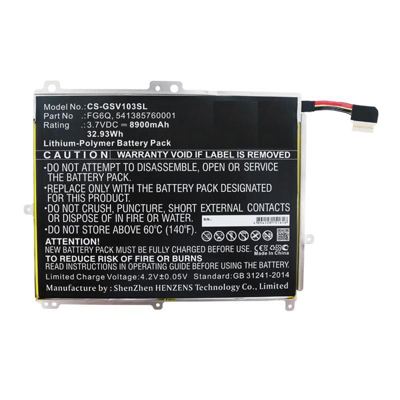 CoreParts MBXTAB-BA039 W125994122 Battery for Gigaset Tablet 