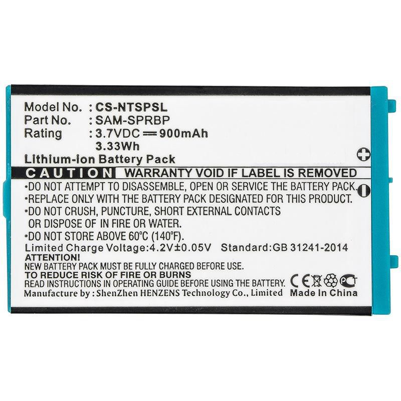 Battery 3.33Wh Li-ion 3.7V