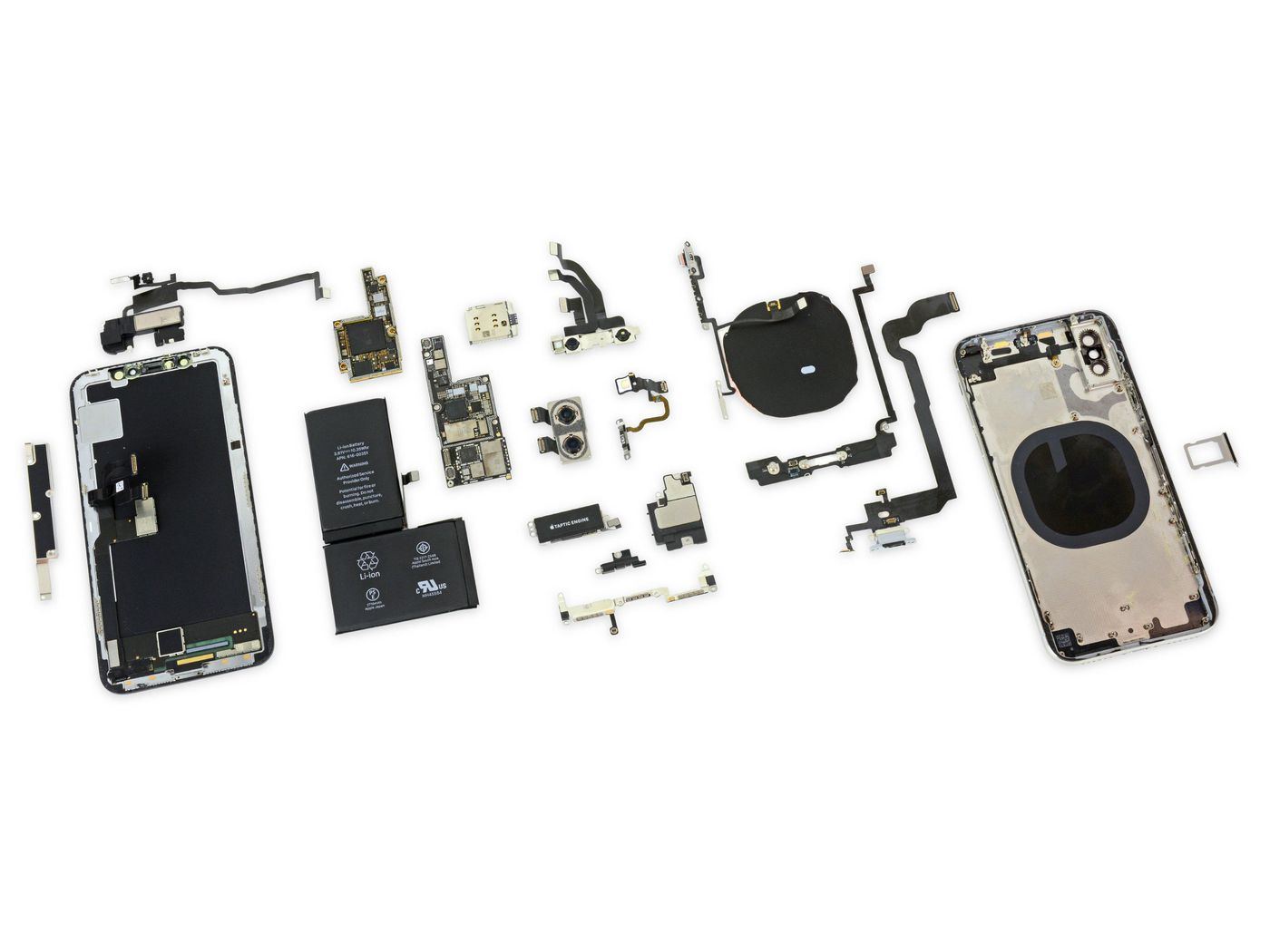 CoreParts MSPP75863 W126889398 iPhone X Camera Frame with 