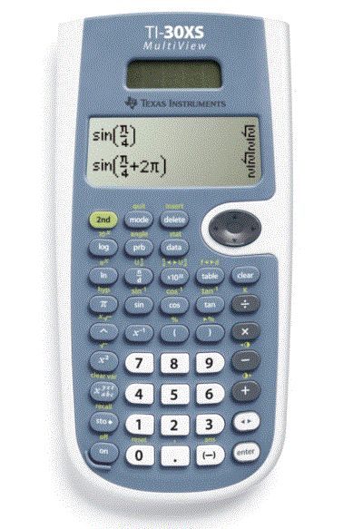 Texas-Instruments TEX905200 W127055954 Scientific Calculator TI-30XS 