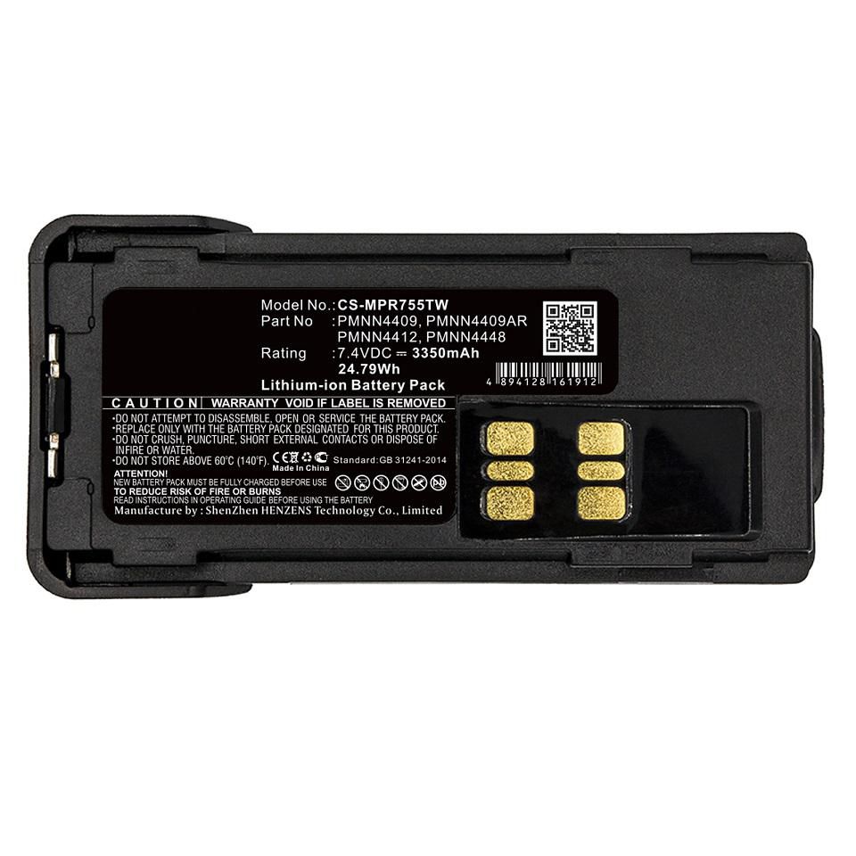 CoreParts MBXTWR-BA0328 W125994324 Battery for Two-Way Radio 