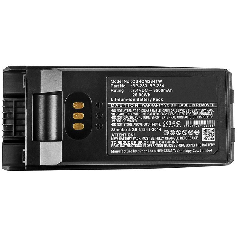 CoreParts MBXTWR-BA0310 W125994306 Battery for Two-Way Radio 