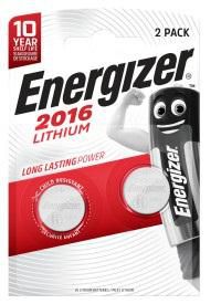 Energizer 7638900248340 Battery CR2016 Lithium 2-pak 