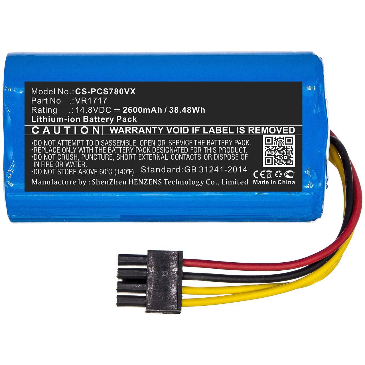 Battery 38.48Wh Li-ion 14.8V