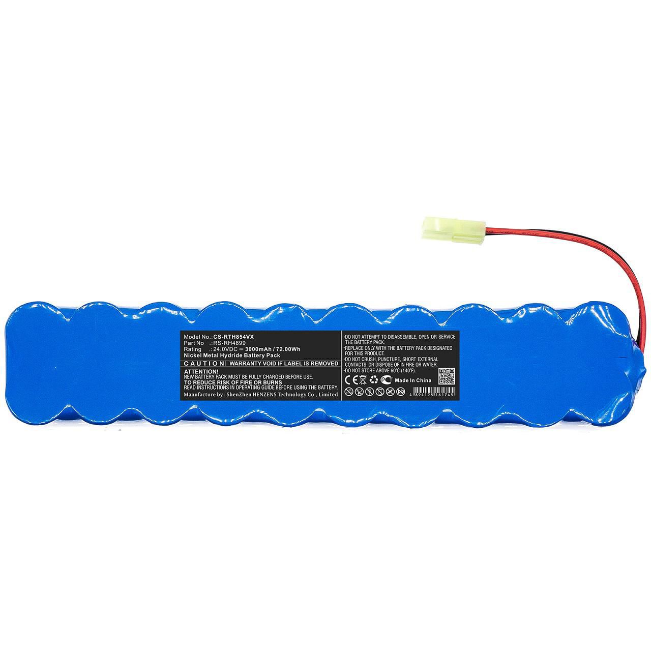 Battery 72.00Wh Ni-Mh 24.0V