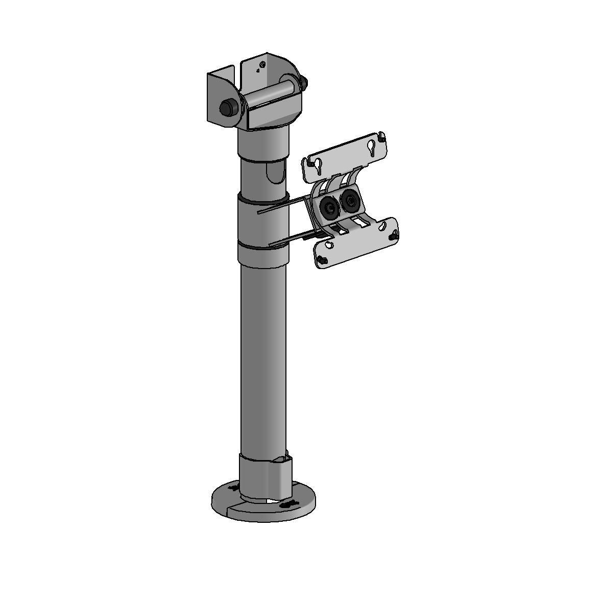 400 mm pole with Top Mount