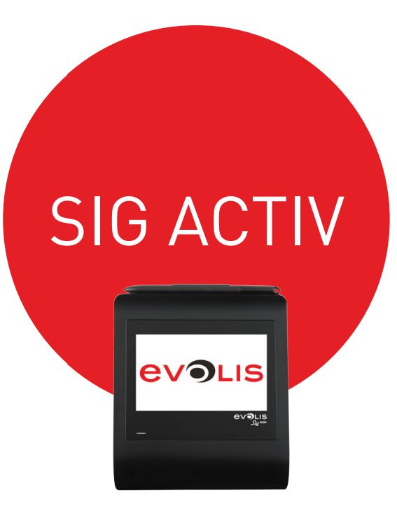 Evolis ST-GERT-3-UEVL W127089991 Sig Active Signature Pad 