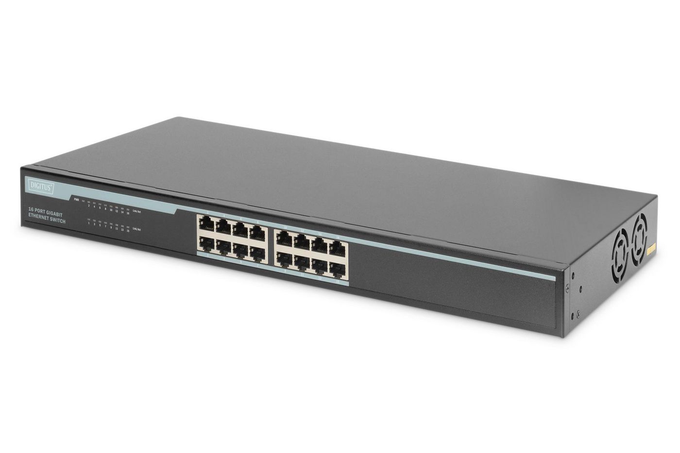 Gigabit Ethernet Switch 16-po