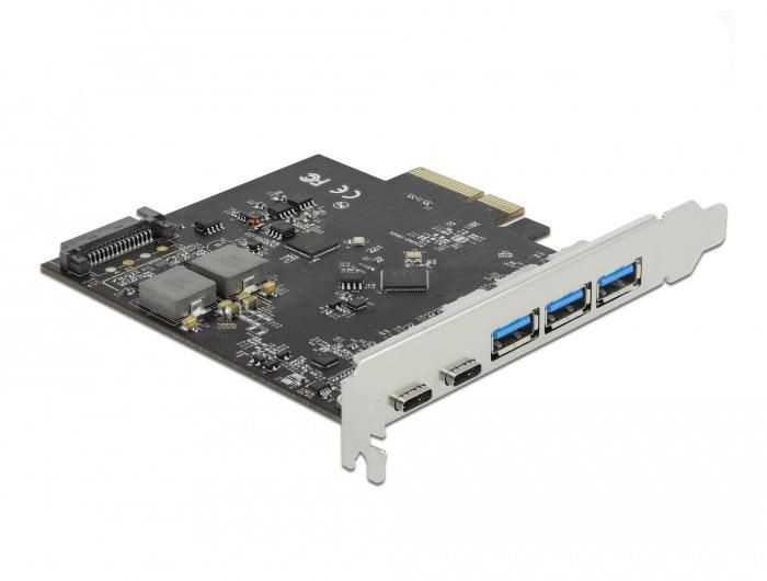 Delock DE-89064 W127152205 PCI Express x4 Card to 2 x 