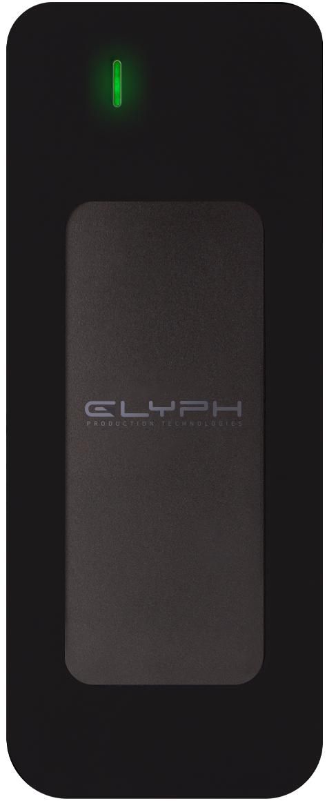 Glyph A500BLK W127153197 500GB Black Atom SSD, USB 