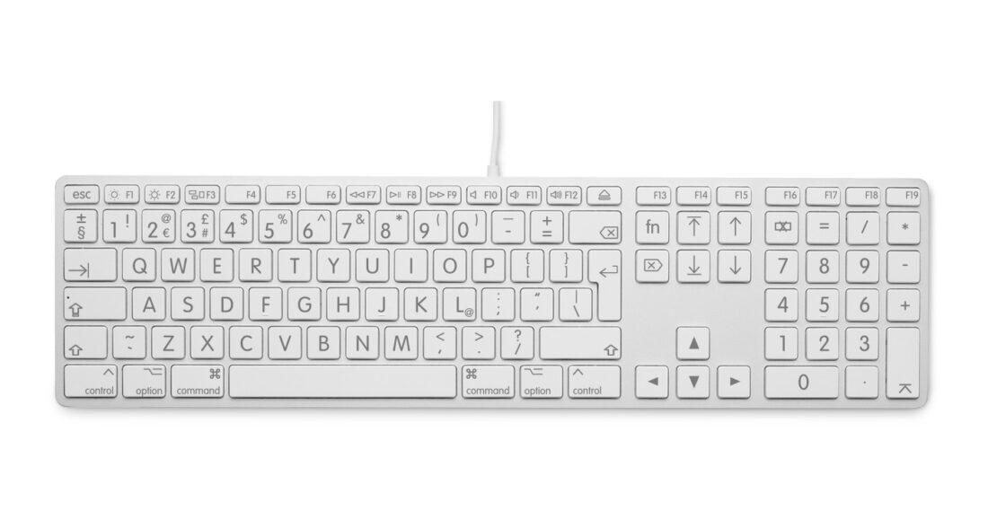 LMP 24209 W127153244 Large Font USB Keyboard 110 
