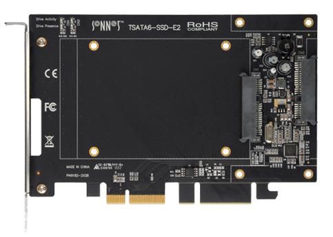 SONNET Tempo SSD 6Gb/s SATA PCIe 2.0 Drive Card for SSDs