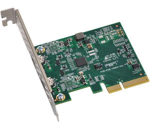 SONNET Allegro 2 Port USB C PCI-Express Adapter MAC/PC USB3C-2PM-E