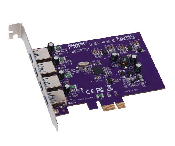 SONNET Allegro 4-Port USB 3.0 PCI-Express Adapter MAC/PC