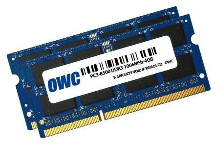OWC 8566DDR3S8GP MAC 8GB Kit (2x4GB)