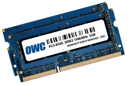 OWC8566DDR3S4GP W127153448 4.0GB 2x 2GB PC-8500 DDR3 