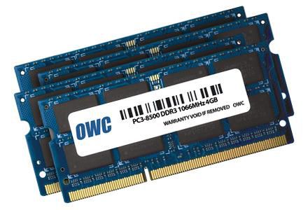 OWC8566DDR3S16S W127153447 16.0GB 4x 4GB PC-8500 DDR3 