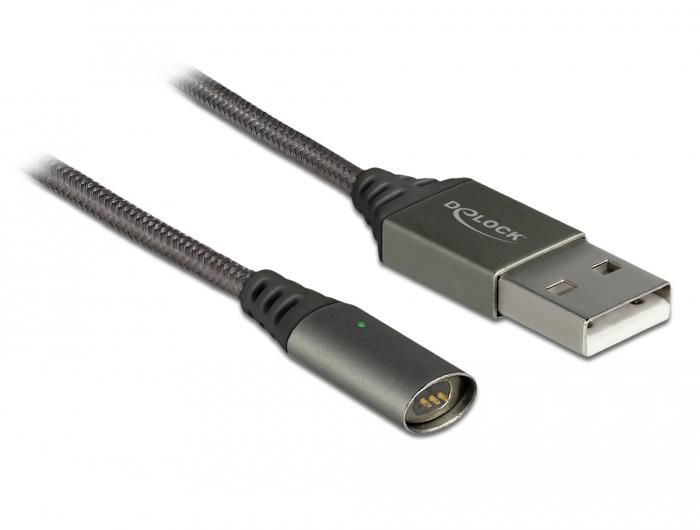 Delock DE-85725 W127152716 Magnetic USB Charging Cable 