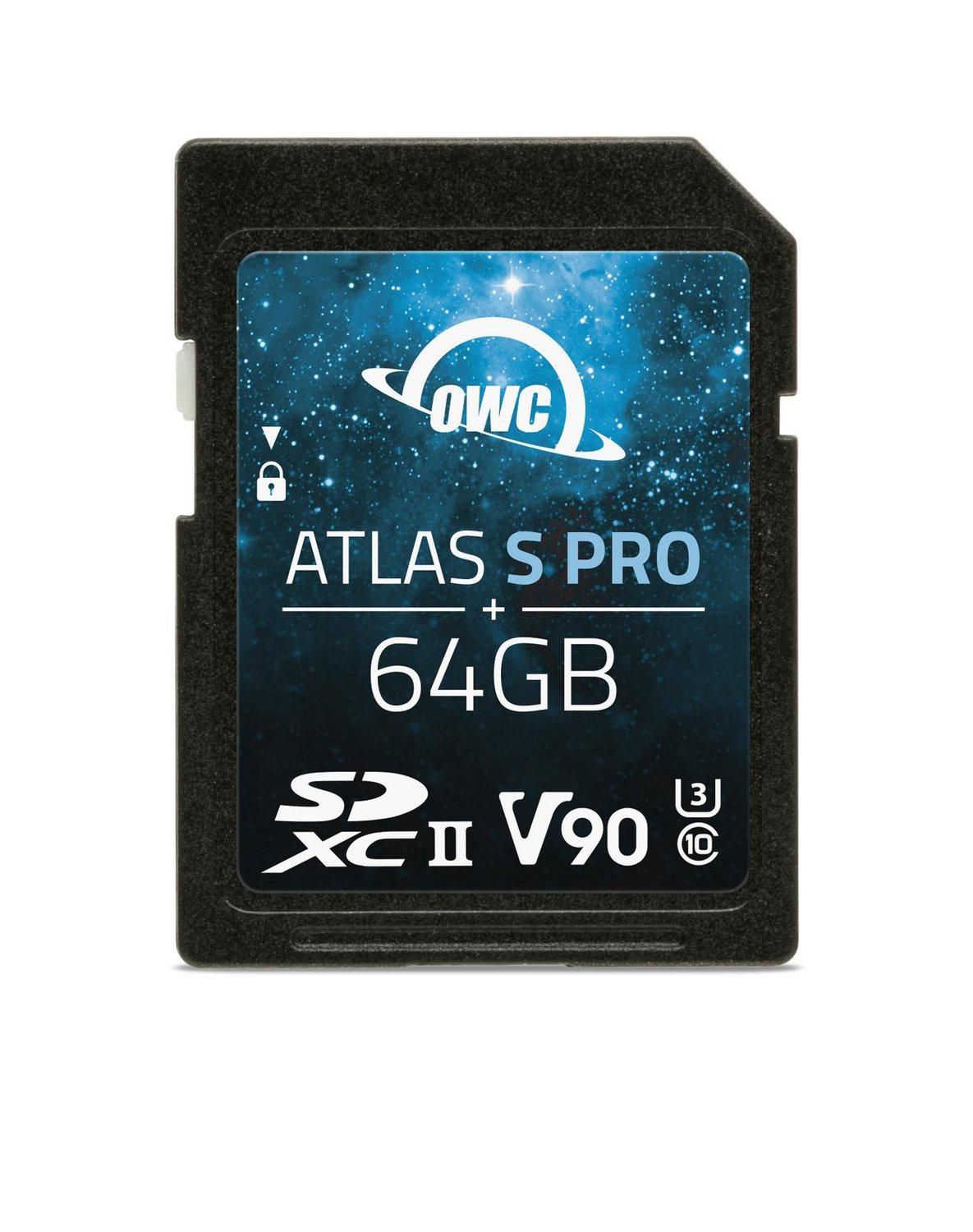 OWCSDV90P0064 W127153717 64GB Atlas S Pro SDXC UHS-II 