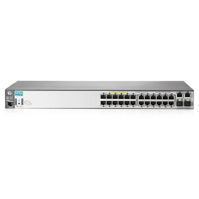 N E2620-24 PPoe+ Switch - J9624A-RFB