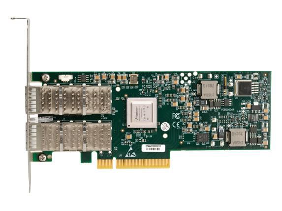 HP InfiniBand 4X QDR ConnectX-2 PCIe G2 Dual Port HCA