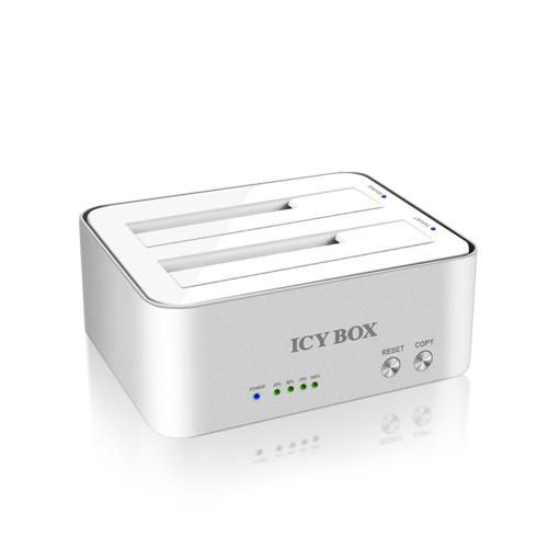 ICY-BOX IB-120CL-U3 Dockingstation 2x2.5 or 2x3.5 